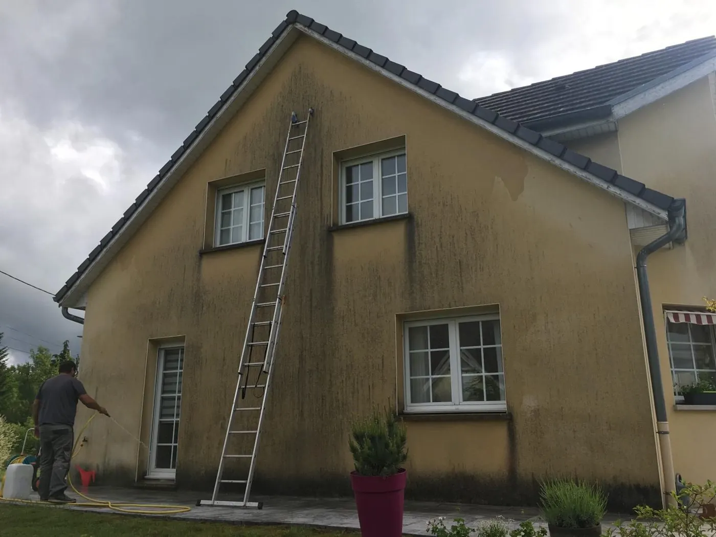 Façade avant les travaux